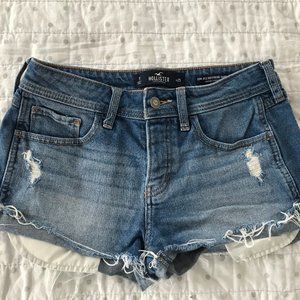 Low Rise Boyfriend Shorts
